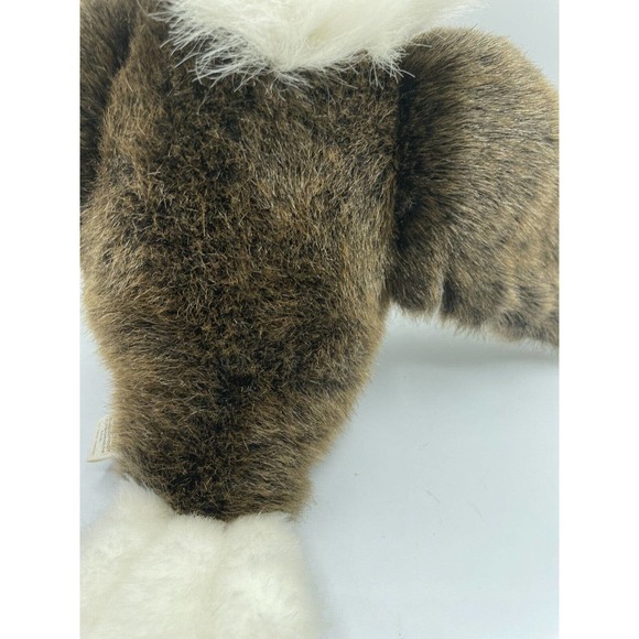 American Bald Eagle Plush Stuffed Animal Toy Vintage Bird Sugar Loaf 13" - Picture 10 of 10